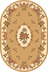 D093 Cream oval - фото 4696