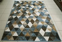 1.6*2.3 D578 Beige Blue Matrix - фото 9070