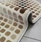 0.8*1.5 4558 Cream Brown oval Emporio - фото 12819