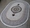1.5*2.3 C1650 Kahve Kahve oval Palmira - фото 14385