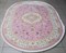 1.6*2.3 20027 Pink oval Lara - фото 9290